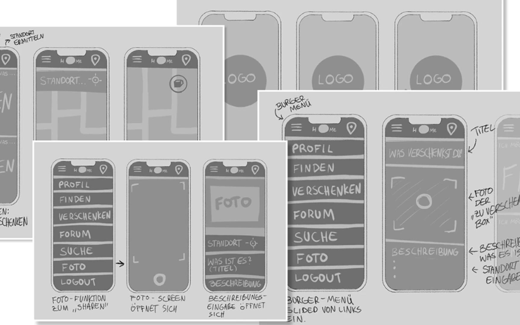 gift away- app concept