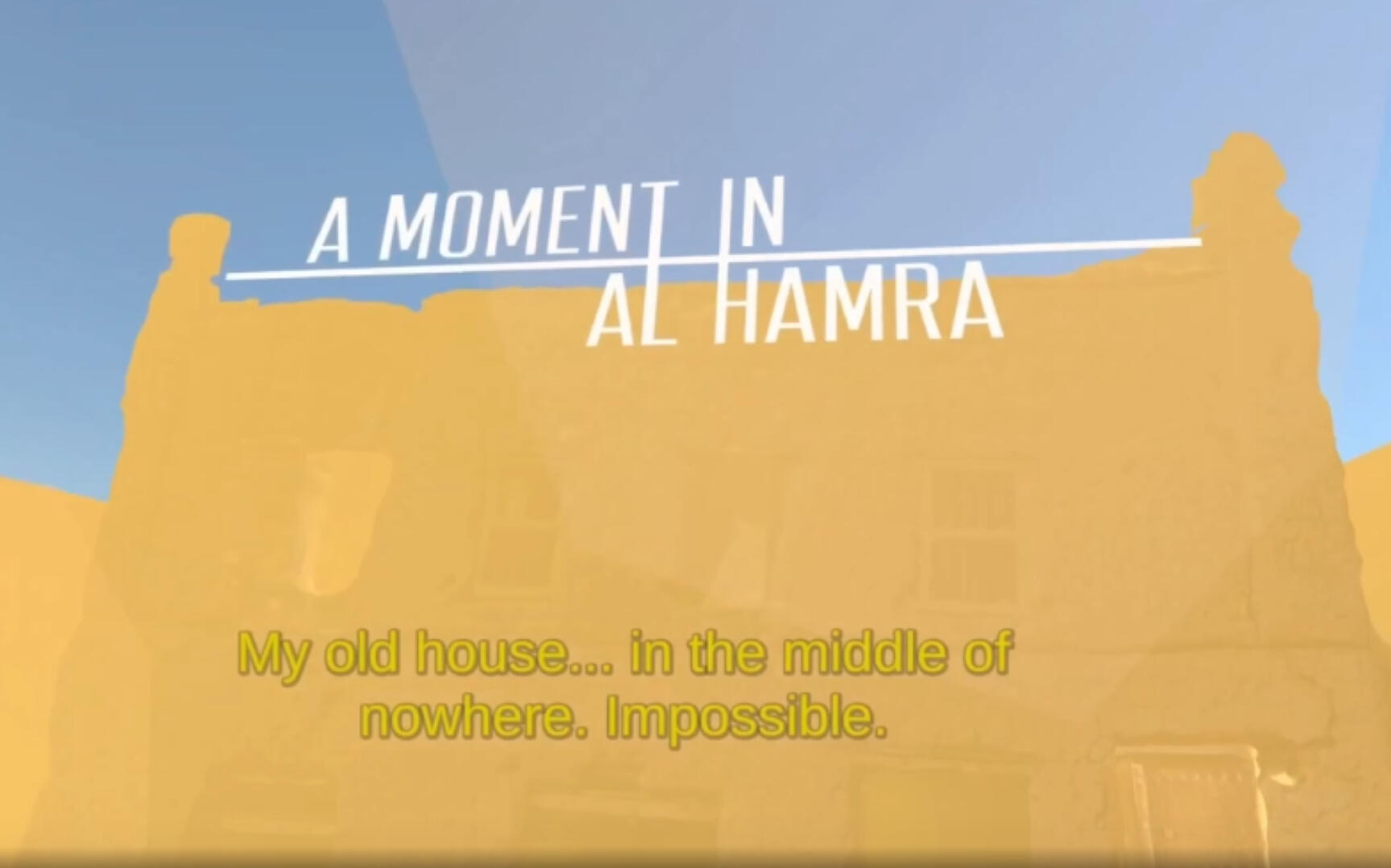 A moment in Al Hamra