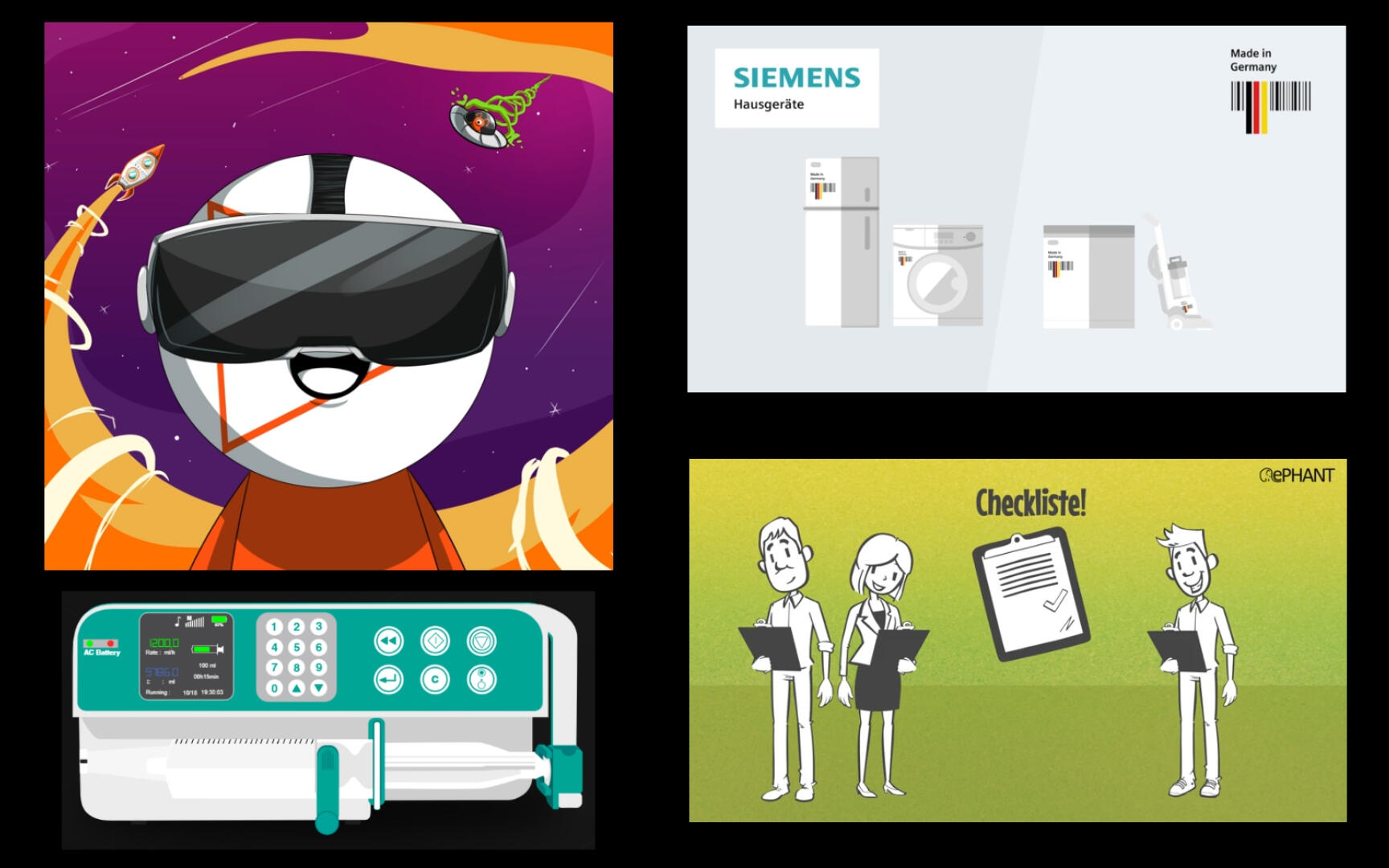 Illustrations and videos