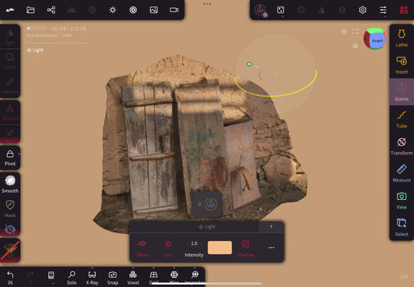 Me at an art convention