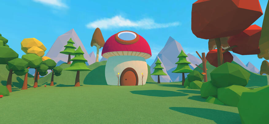 Mushroom house